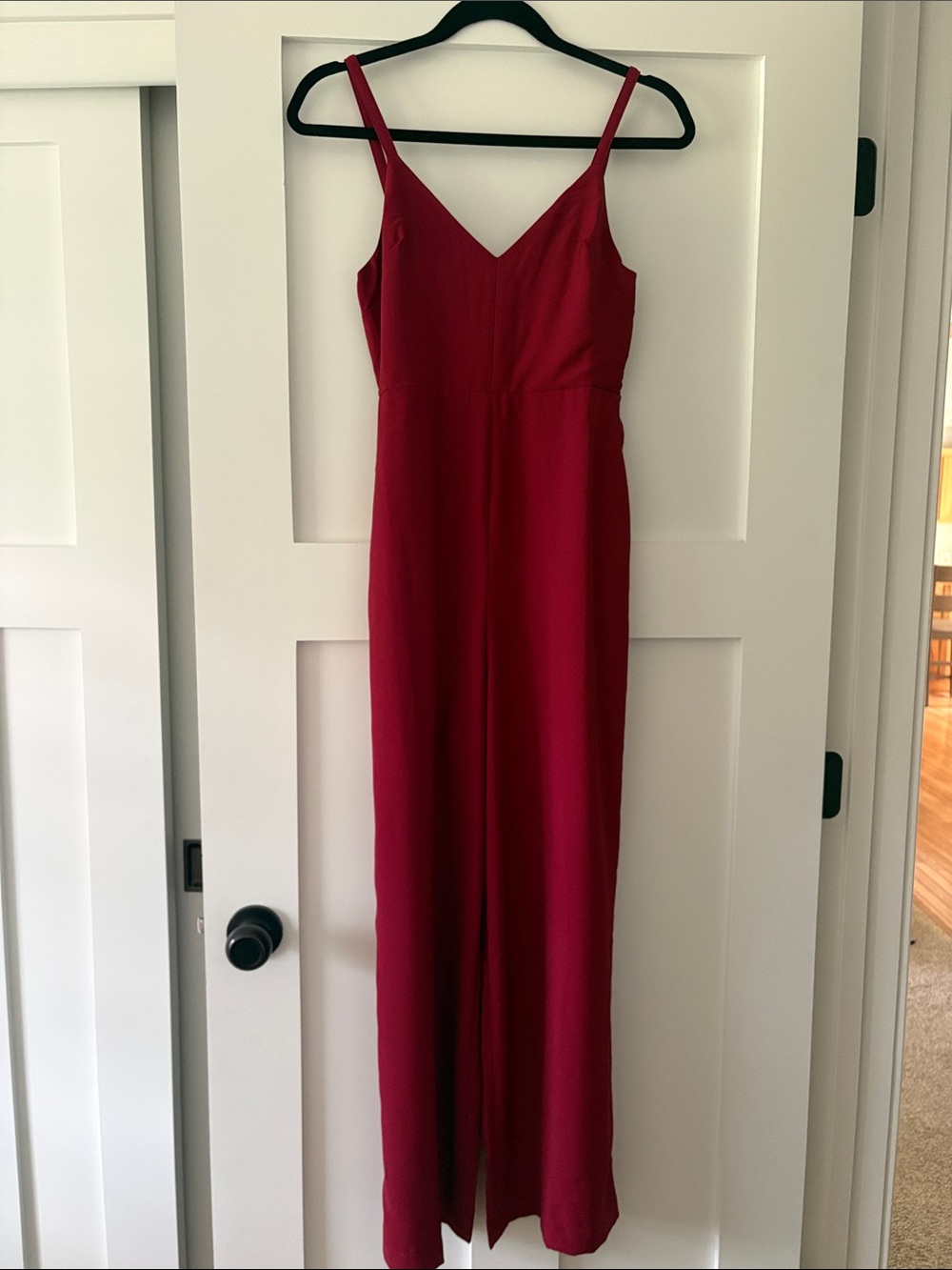Madewell Red Jumpsuit